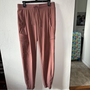 Athleta GO FAR TRAVEL VENTURE High Rise Tapered Jogger Pant SZ 6 Tall Athleisure